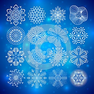 Snowflakes collection