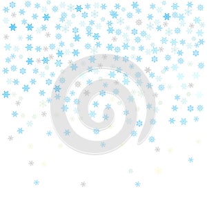 Snowflakes, Computer Generated Illustration