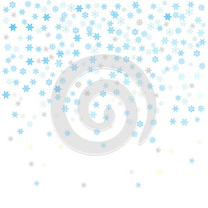 Snowflakes, Computer Generated Illustration