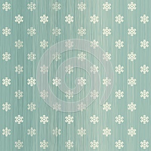 Snowflakes seamless polka dot pattern