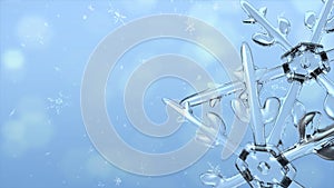 Snowflakes and Snow Crystals pattern