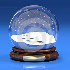 Snowglobe photo