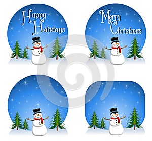 Snowman Backgrounds photo