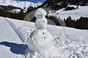 Snowman photo