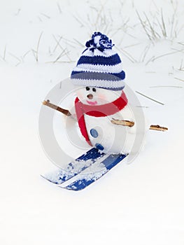 Snowman - Christmas card