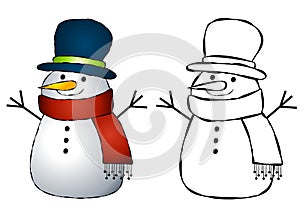 Snowman Clip Art