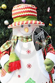 The snowman doll