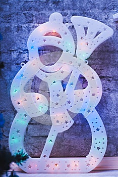 Snowman LED decoration,