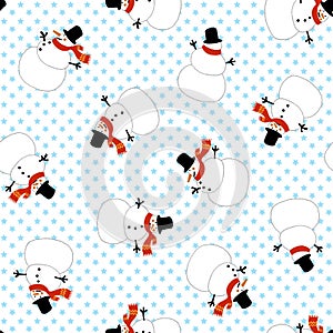 Snowman pattern