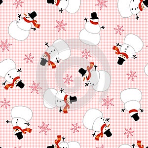 Snowman pattern