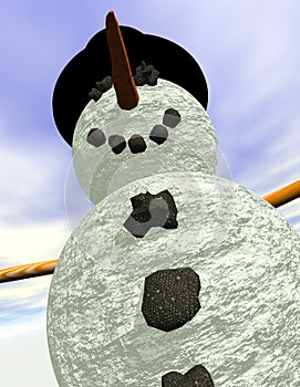 Snowman vertical