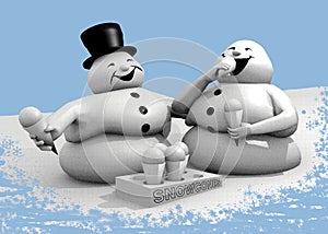Snowmen Obesity Epidemic