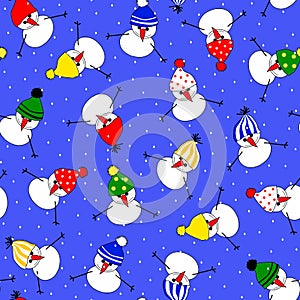 Snowmen_seamless