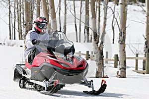 Snowmobile photo