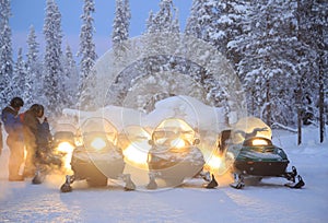 Snowmobile photo