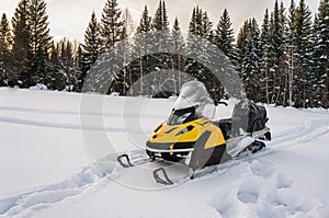Snowmobile photo