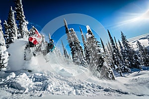 Snowmobile Ride em Cowboy! photo