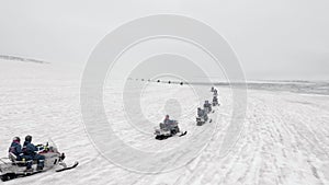 Snowmobile Tour in Iceland