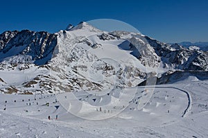 Snowpark in Austria