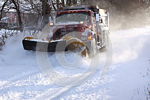 Snowplow Truck