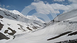 Snowscape on Baralacha Pass