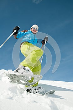 Snowshoeing photo