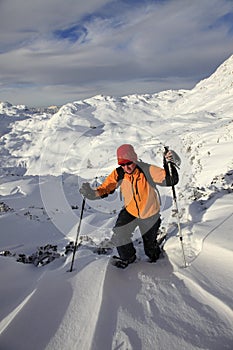 Snowshoeing