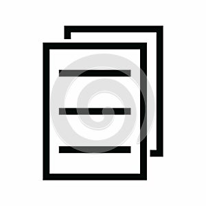 Snowslide icon vector