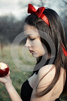 Snowwhite from fairy tales