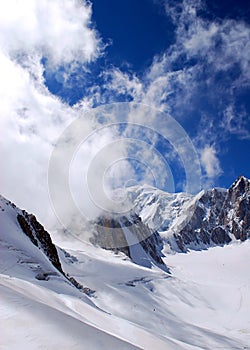 Snowy Alps