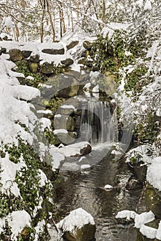 Snowy Ambergill Falls and Pool
