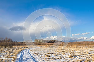 Snowy cloud