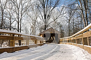 Snowy Covered Bridge Trail