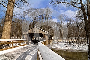 Snowy Covered Bridge Trail