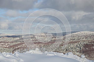 Snowy Erzgebirge