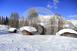 Snowy hovel