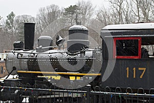 Snowy Locomotive