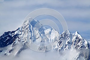 Snowy Mountain Peak