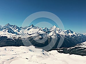 Swiss Alps landscape