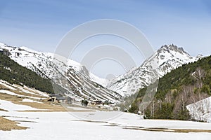 Snowy mountains