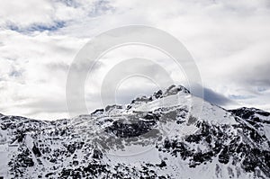 Snowy mountains