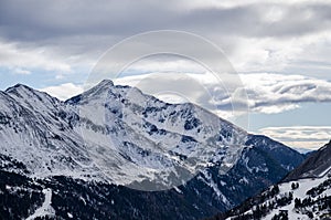 Snowy mountains