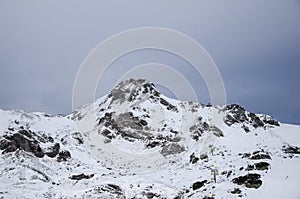 Snowy mountains