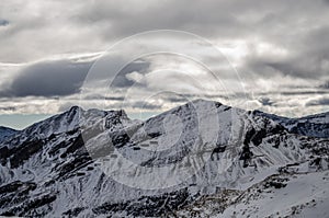 Snowy mountains