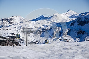 Snowy mountains