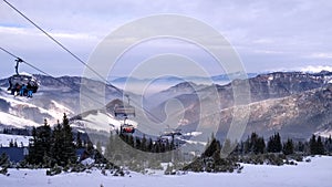 Snowy Mountains ski resort