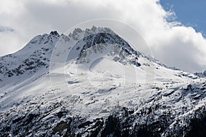 Snowy Mountaintop