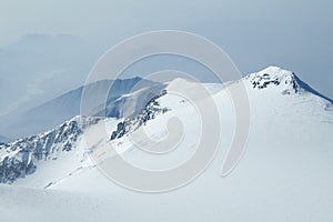 Snowy Peaks in Denali Wilderness Preserve