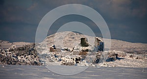 Snowy Scenes around Trearddur bay