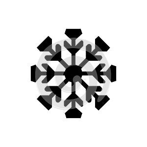 Snowy spectra snowflake icon photo
